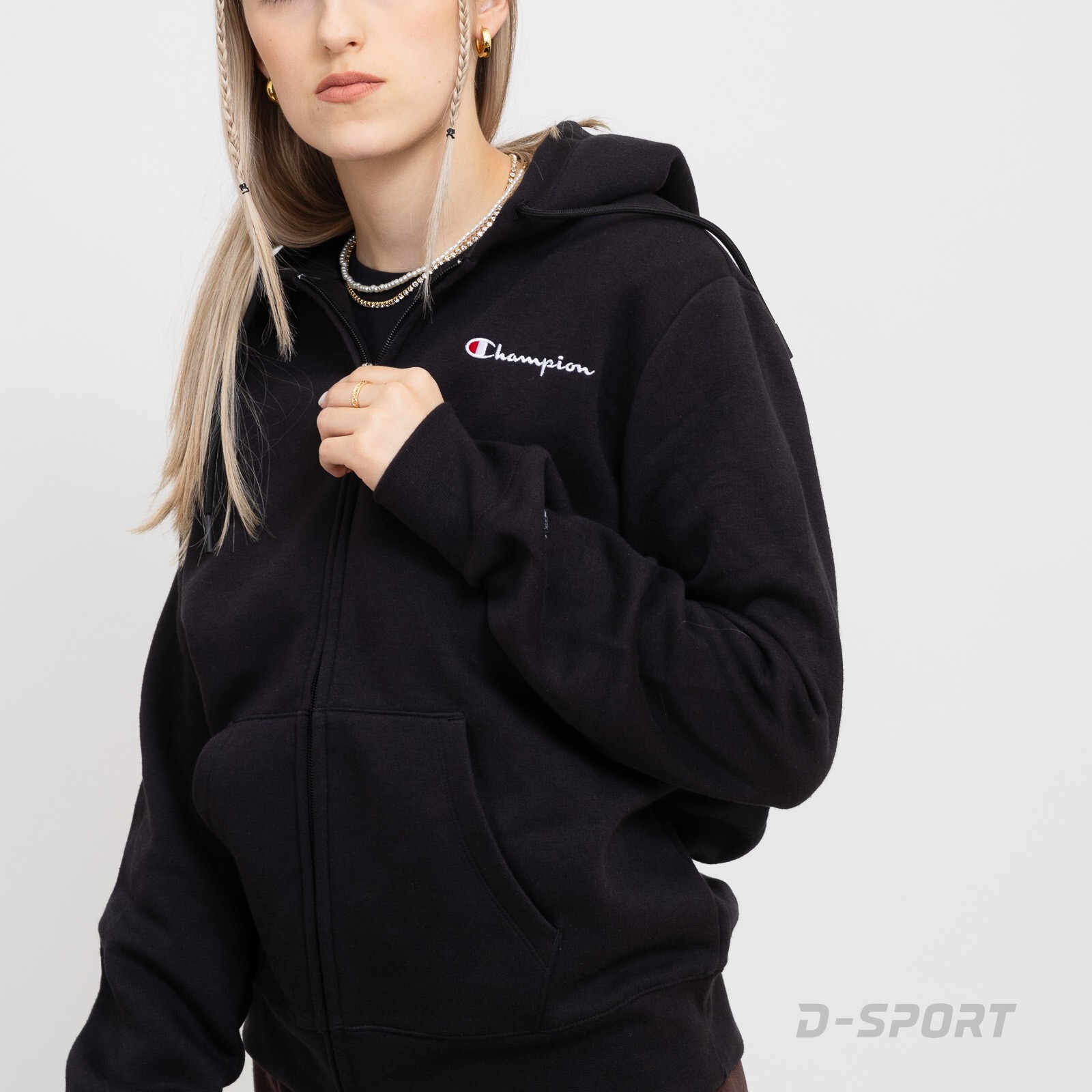 Champion | Full Zip Sweatshirt D-Sport Hooded